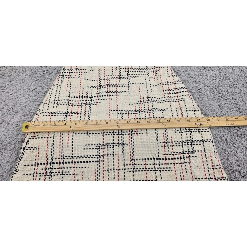 New Banana Republic Women's Mini Dress Ivory Tweed Halter Twee Mod Preppy Size 0 - Picture 15 of 16